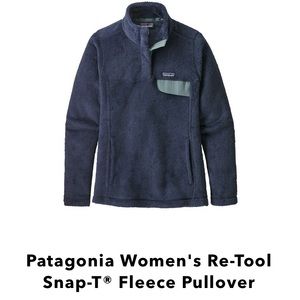 Patagonia Re-Tool Snap-T Fleece Pullover size M